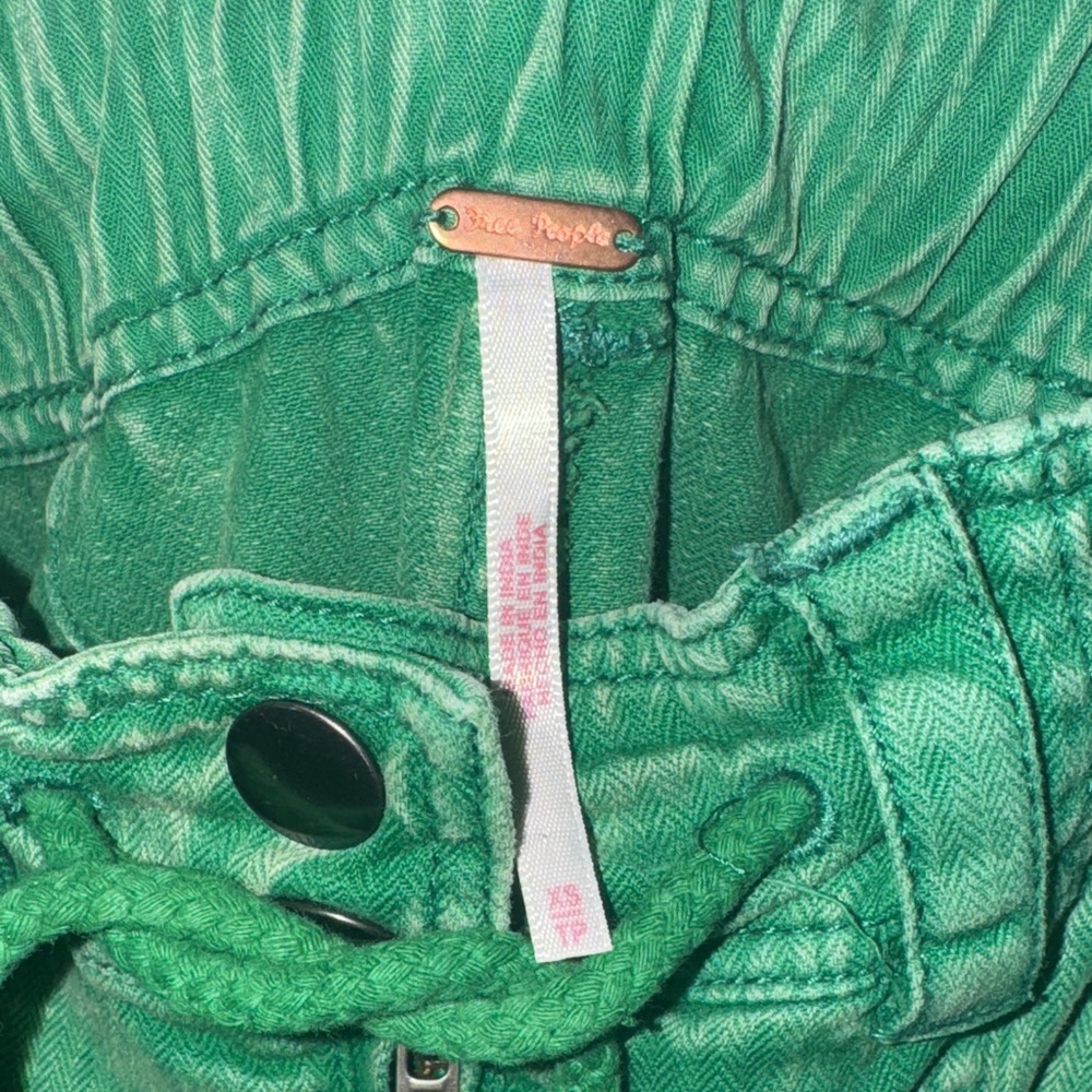 Free People Green Cargo Pants - Picture 6 of 7